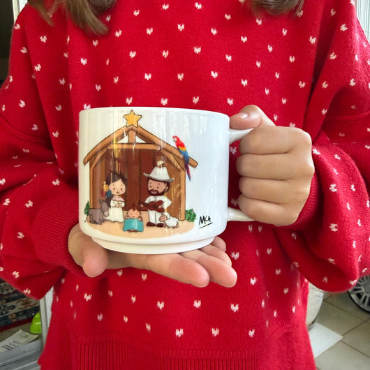 Caneca Presépio Venezuelano 325ml | MKA - Caneca venezuelana de coleção