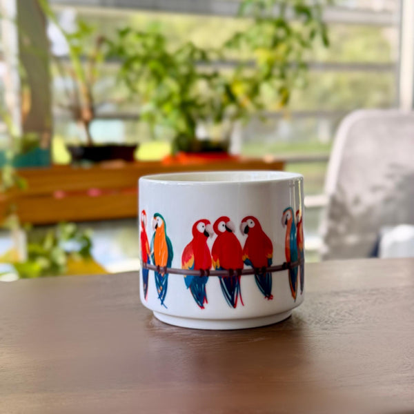 Taza Guacamayas 11oz | MKA - Fauna venezolana en taza