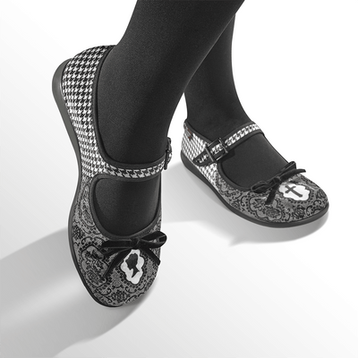 Chocolaticas® Simonette - Mary Jane Flat para Mulher