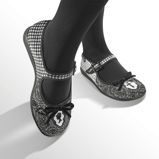 Chocolaticas® Simonette - Mary Jane Flat para Mulher
