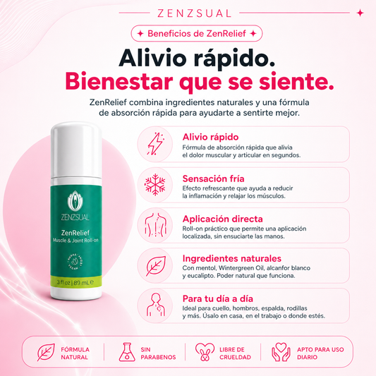 ZENRELIEF Roll-on Alivio Muscular y Articular