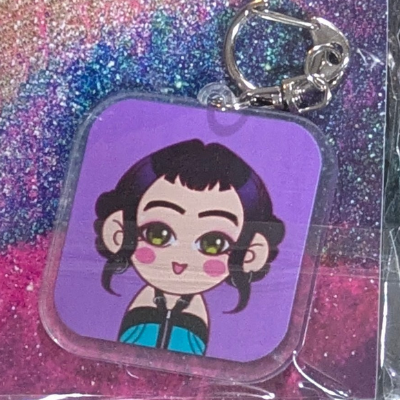 Llaveros Chibi K-POP DEMON HUNTERS - Colección Individual de Miembros