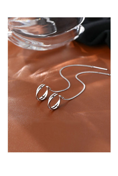 Aretes Clip sin Perforación con Diseño Moderno para Mujer - Image 16