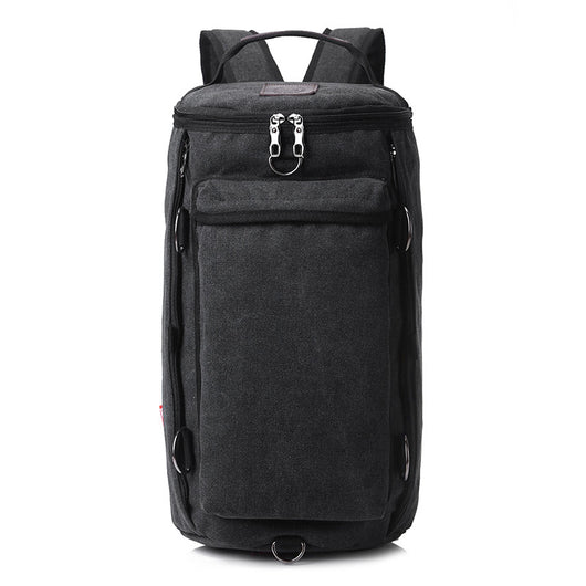 Mochila de Lona Multifuncional de Gran Capacidad para Hombre - Image 12