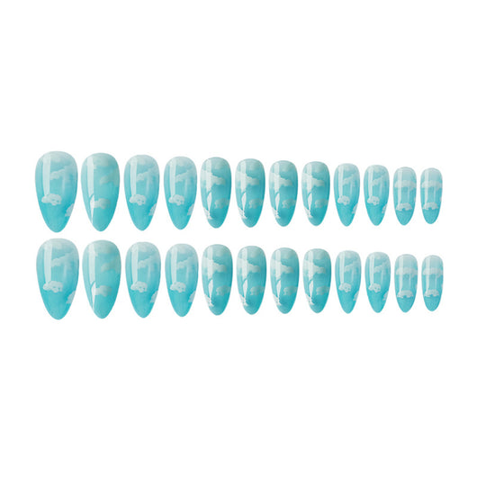 Parches de Uñas Postizas Efecto Gota de Agua - Image 6