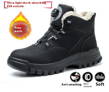 Botas de Seguridad Altas para Hombre - Protección Antiaplastamiento y Antipunción Todo Año - Image 4