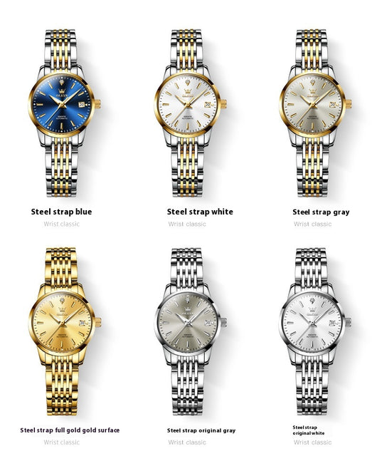 Reloj Mecánico Automático Minimalista Ultradelgado para Mujer - Image 10