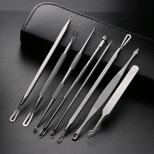Set de 8 Agujas Extractoras de Acné en Acero Inoxidable - Image 6