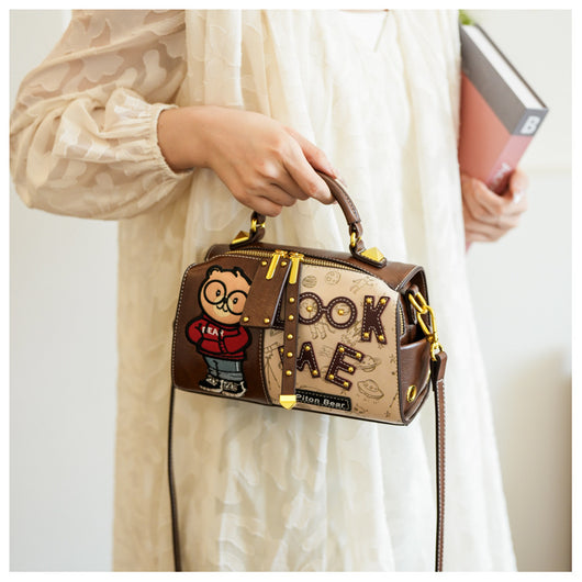 Bolsa de Hombro con Diseño Cartoon Acolchada - Image 12