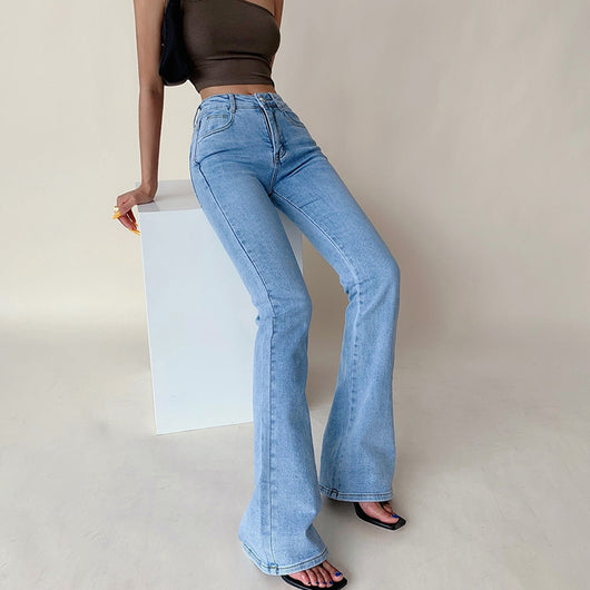 Pantalón Casual Talle Alto Retro Americano - Efecto Reductor y Piernas Largas