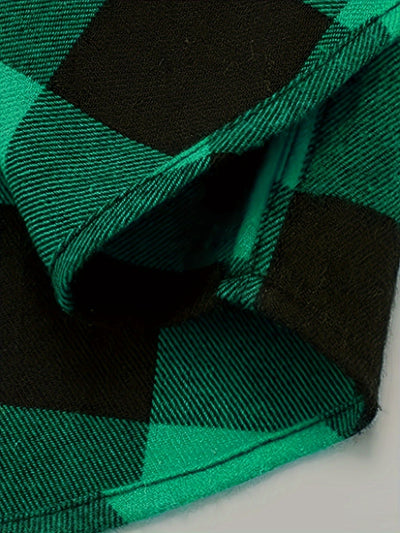 Camisa de Franela a Cuadros para Hombre - Uso Todo el Año - Image 40