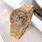 Reloj Giratorio Impermeable Multicolor para Mujer con Movimiento de Cuarzo