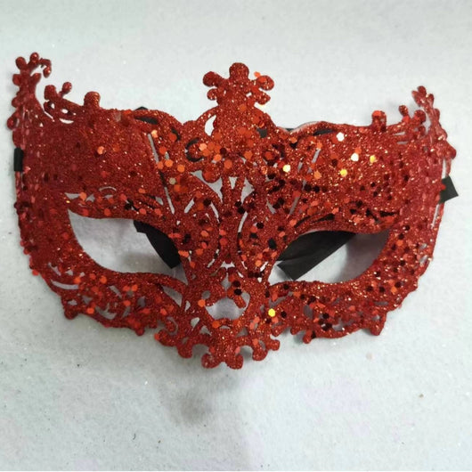 Antifaz de Oro Sexy Príncipe para Baile de Máscaras - Máscara Media Cara Mujer
