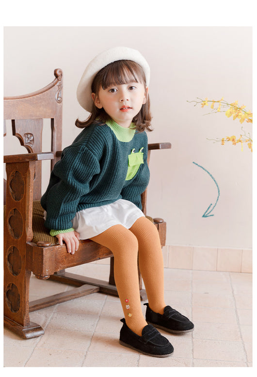Leggings Infantiles Estampado Animales Coreano Otoño Invierno - Image 8