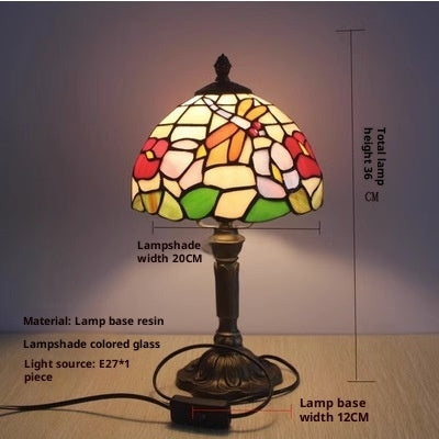 Lámpara de Noche Estilo Europeo Retro para Dormitorio y Sala de Estar - Image 8