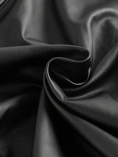 Chaleco de Cuero Premium con Cuello y Botones - Image 10