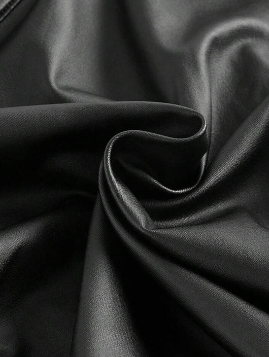 Chaleco de Cuero Premium con Cuello y Botones - Image 10