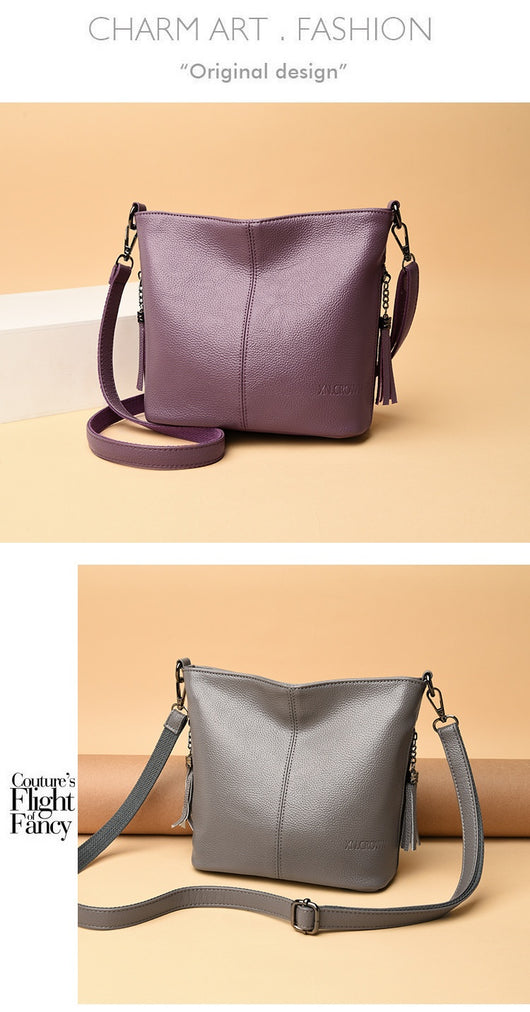 Bolso Bandolera Mujer de Gran Capacidad con Detalles de Borlas - Image 21