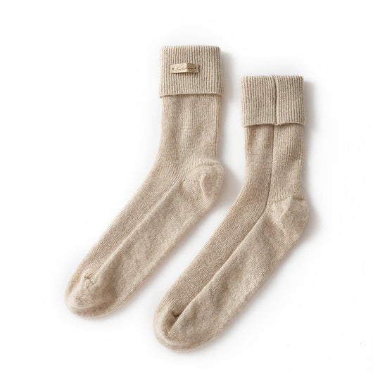 Calcetines de Cachemira 100% Pura - Comodidad Elástica para Otoño e Invierno - Image 8