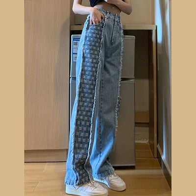 Jeans Rectos Versátiles con Corte Amplio para Mujer - Image 8