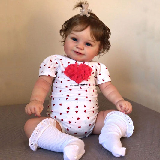 Muñeca Reborn Realista de 24 Pulgadas