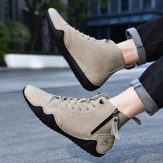 Botas Altas Artesanales para Hombre - Estilo Casual y Cómodo - Image 42