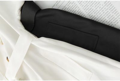 Gabardina Larga para Mujer con Cintura de Seda - Image 7