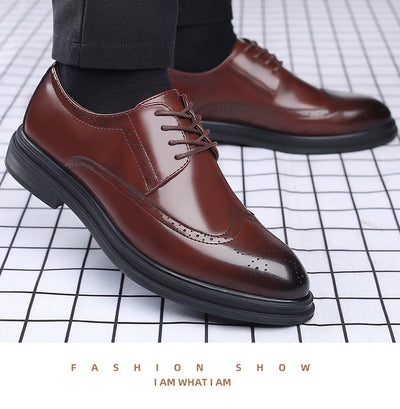 Zapatos de Cuero Oxford Estilo Británico para Hombre - Elegancia Profesional - Image 26