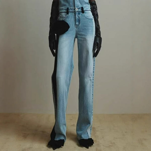Jeans Ligeros Europeos y Americanos para Mujer