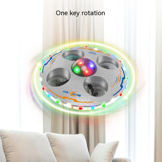 Dron Platillo Volador Luminoso Resistente a Caídas para Niños - Image 3