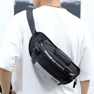 Bolsa Reflectante de Cintura para Hombre - Mochila Crossbody Deportiva - Image 7