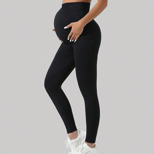 Pantalones de Yoga Premamá con Soporte Abdominal Invisible - Image 4