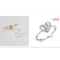 Flying Thief Ring Box Wings Rotatable Proposal Jewelry Box Set1 US9 Open Ring