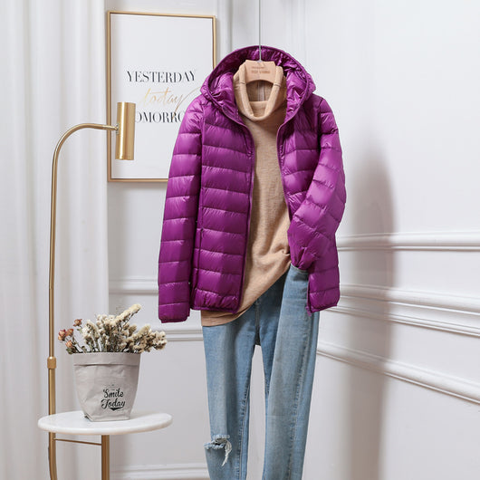 Chaqueta Plumón Ultraligera para Mujer Talla Grande - Image 7