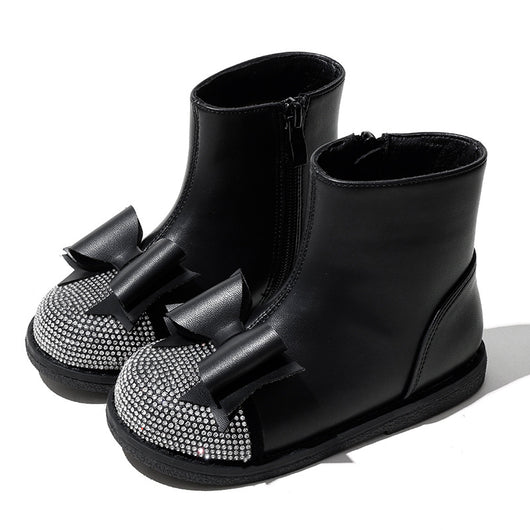 Botas Infantiles con Cierre de Cremallera Estilo Británico - Image 3