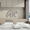 Silueta Metálica de Oso Polar - Decoración Artesanal en Hierro