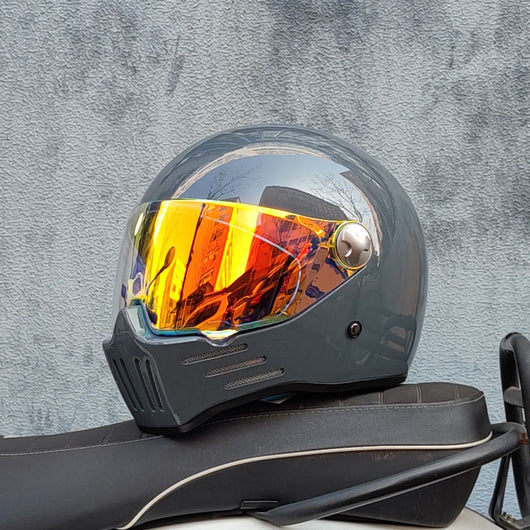 Casco Retro Harley Certificado para Motocicleta - Hombre y Mujer - Image 8