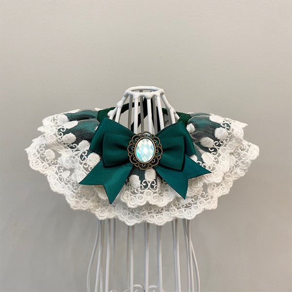 Babero Pañuelo para Mascotas Estilo Princesa con Joyería Adorable