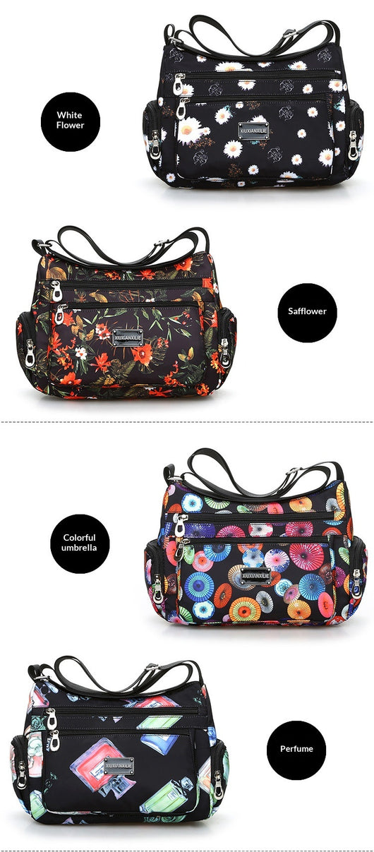 Bolsa Impresa para Mujer con Diseño de Paisaje y Flores Trendy - Image 22