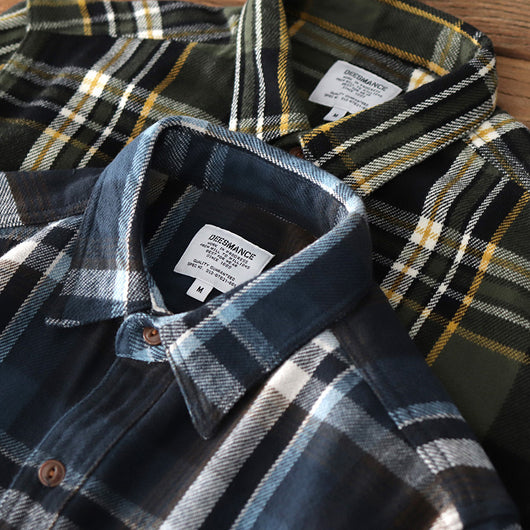 Abrigo Camisero Doble Tela Gruesa Estilo Americano para Primavera y Otoño - Image 4