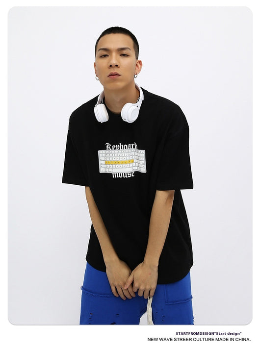 Playera Unisex Estampado Digital Teclado - Manga Corta - Image 12