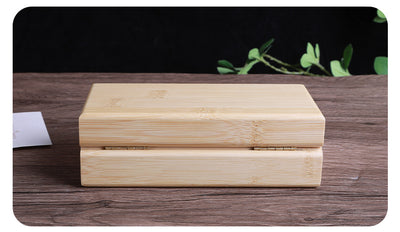 Estuche Organizador de Bambú para Gafas - Caja de Almacenamiento Elegante - Image 11