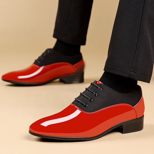 Zapatos Casuales para Hombre con Suela Suave y Acabado Brillante - Image 10