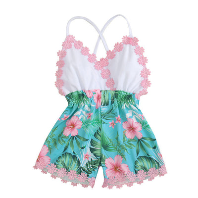 Jumpsuit Estampado Floral con Tirantes Multicolor - Image 6