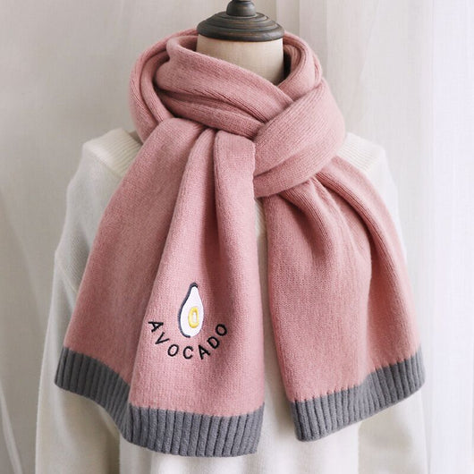 Bufanda Tejida Estilo Otoño Invierno Japonés - Image 17