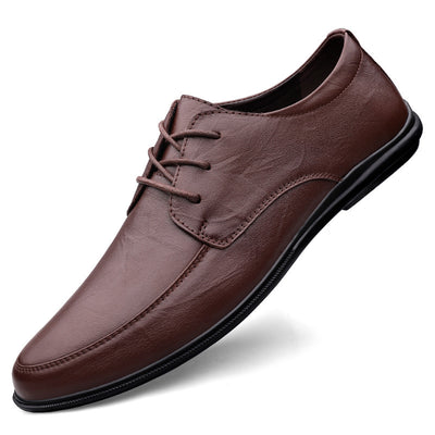 Zapatos Casuales de Cuero para Hombre con Suela Suave - Image 7