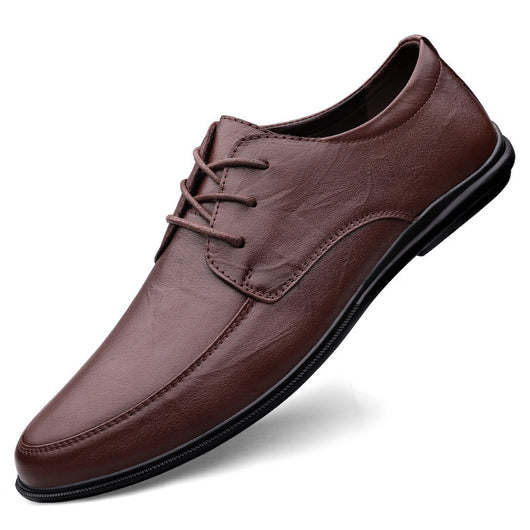 Zapatos Casuales de Cuero para Hombre con Suela Suave - Image 7