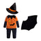 Disfraz de Calabaza para Bebé - Conjunto de 4 Piezas con Capa y Sombrero