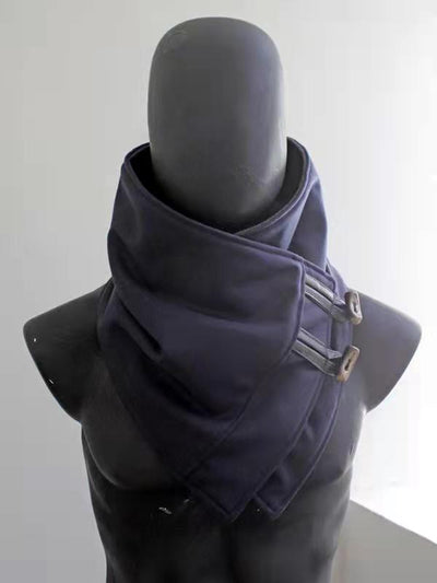 Bufanda de Lana Cálida con Estampado Suave para Hombre - Image 12