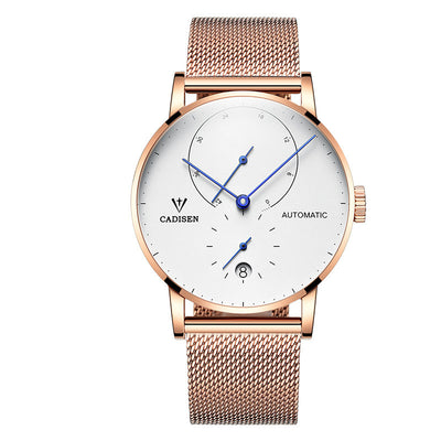 Reloj Mecánico Hombre Fondo Transparente Resistente al Agua - Image 5